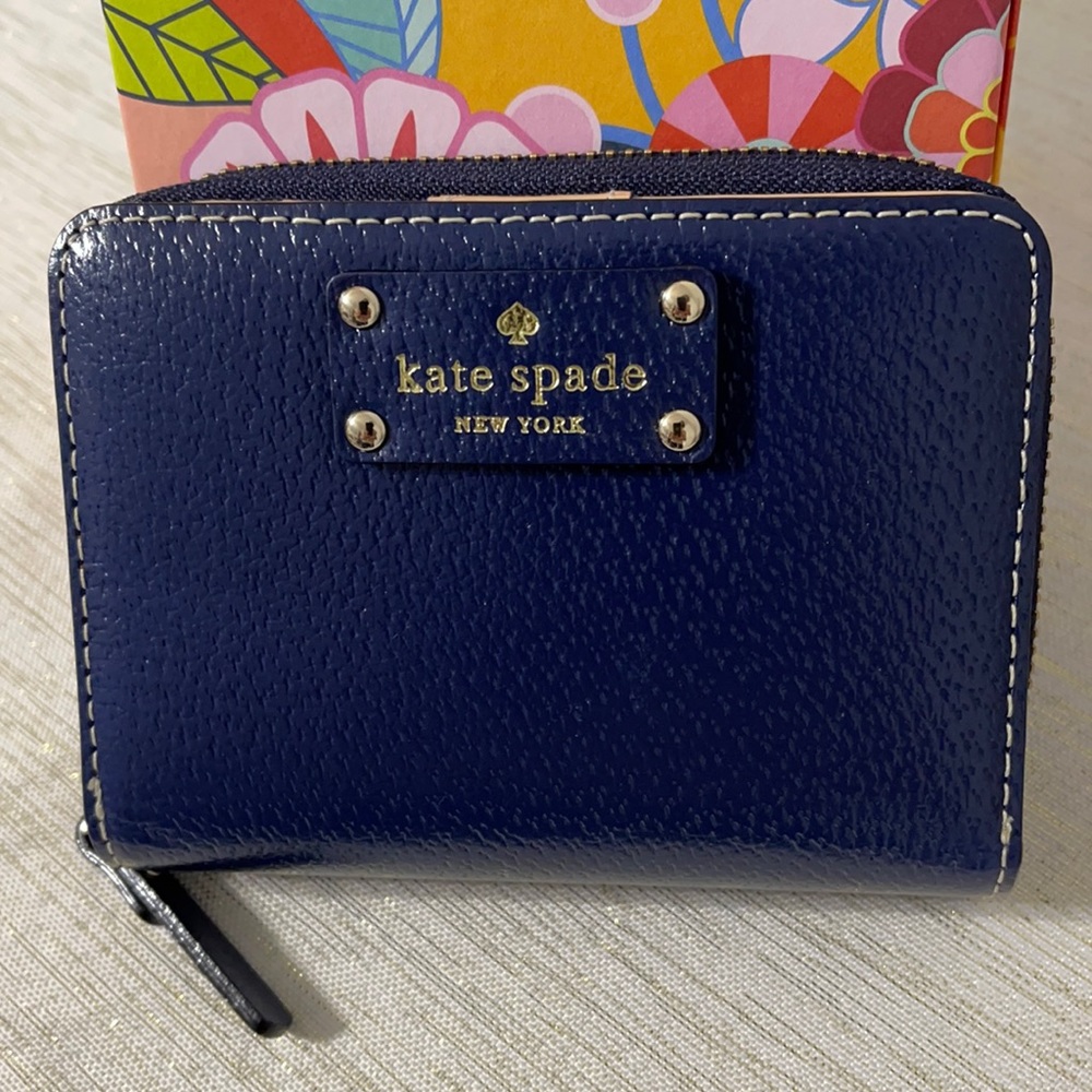 Navy Blue kate spade NWOT Wallet
